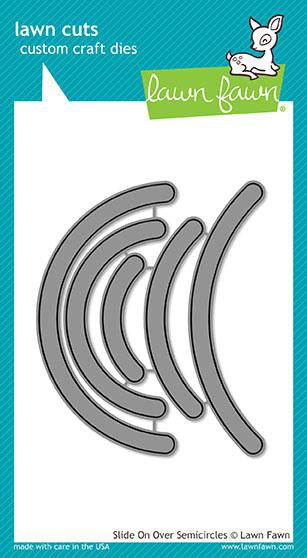 DD3254C2-BDDF-4598-BD35-59521410E6B2.jpeg Lawn Fawn SLIDE ON OVER SEMICIRCLES Custom Craft Die - Image 1