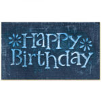 Sizzix Simple Impressions PHRASE HAPPY BIRTHDAY Embossing Folder - Image 2