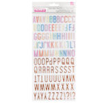 Thickers American Crafts Rainbow Avenue Letter Stickers 224pc