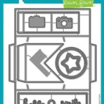 Lawn Fawn Lawn Cuts SHUTTER CARD Custom Craft Dies 13pc