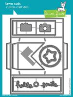 Lawn Fawn Lawn Cuts SHUTTER CARD Custom Craft Dies 13pc