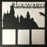 Page Frame HOGWARTS 12"x12" Scrapbook Overlay