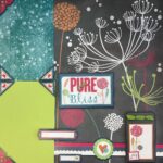 Storytellers Page Kit PURE BLISS (2) 12X12 Scrapbook Layouts - Image 2