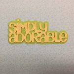SIMPLY ADORABLE Serendipity Custom Scrapbook Die Cuts - Image 4
