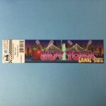 NEW YORK Title Travel Colored DieCut 1pc 2”X8” NY