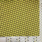 Scrapbook Customs HOCKEY NEON YELLOW 12"X12" Scrapbook Paper - Image 3
