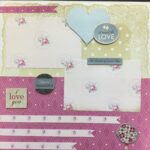 Premade Scrapbook Pages WEDDING LOVE (2) 12"x12" Marriage - Image 4