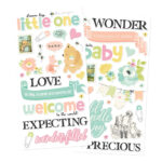 Simple Stories SAY CHEESE CLASSIC POOH BABY Foam Stickers 44pc - Image 2