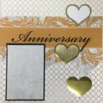 ANNIVERSARY Scrapbook Page Kit - Image 2
