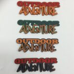 OUTDOOR ADVENTURE Camping Custom Scrapbook Die Cuts