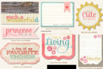 My Mind's Eye Miss Caroline DOLLED UP DieCut Titles