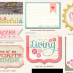 My Mind's Eye Miss Caroline DOLLED UP DieCut Titles