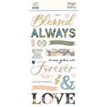 Simple Stories REMEMBER Foam Stickers 51pc - Image 2