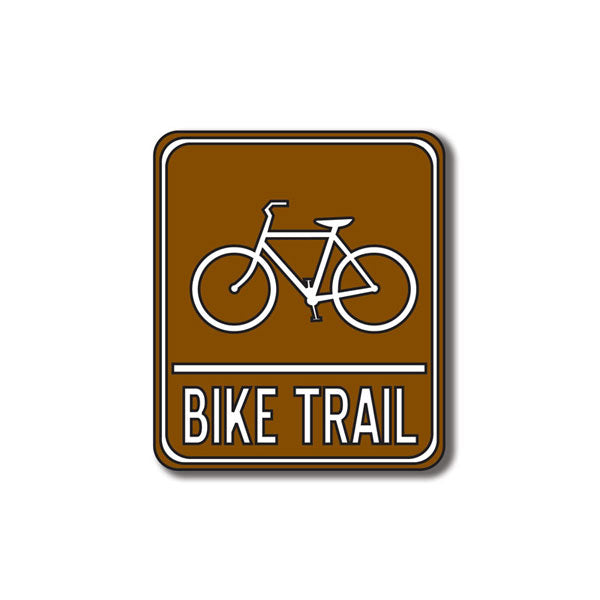 E0FCFE16-E359-4E16-9A77-434C66E57F80.jpg BIKE SIGN TRAIL Laser DieCut Outdoor Embellishment - Image 1