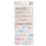 Thickers American Crafts Rainbow Avenue Letter Stickers 224pc - Image 2