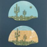 SOUTHWEST CACTUS Die Cut Travel