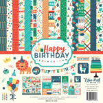 Echo Park HAPPY BIRTHDAY BOY 13pc 12”x12” Collection Kit