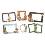 Simple Stories SIMPLE VINTAGE WOODLANDS Chipboard Frames 6pc - Image 2
