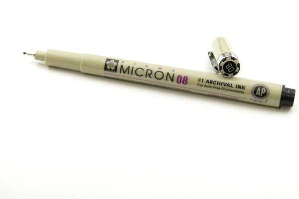 E241319C-1155-4827-9D4B-60AE113CA635.jpeg Micron BLACK Archival Ink PH Neutral.50MM - Image 1