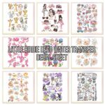 Little Birdie Deco WATER TRANSFER DECAL Sheet