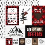 Echo Park LET’S LUMBERJACK Collection 12"X12" Scrapbook Paper - Image 5