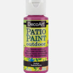 DecoArt FUCHSIA Patio Paint Outdoor Acrylic Paint 2oz