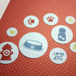 Echo Park Bark PUPPY ICONS 12x12 Scrapbook Paper - Image 2