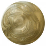 Nuvo Crystal Drops METALLIC PALE GOLD 3D Enamel Dots Gloss Beads 1oz - Image 2