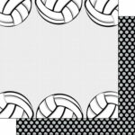 VOLLEYBALL LIFE KIT 12"X12" Scrapbook Paper 12 Sheets - Image 5