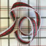 Scrapbooksrus CHRISTMAS PLAID Ribbon Trim 1 yard - Image 4