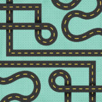 Scrapbook Customs ROAD TRIP MEMORIES DS 12"X12" Scrapbook Paper - Image 2