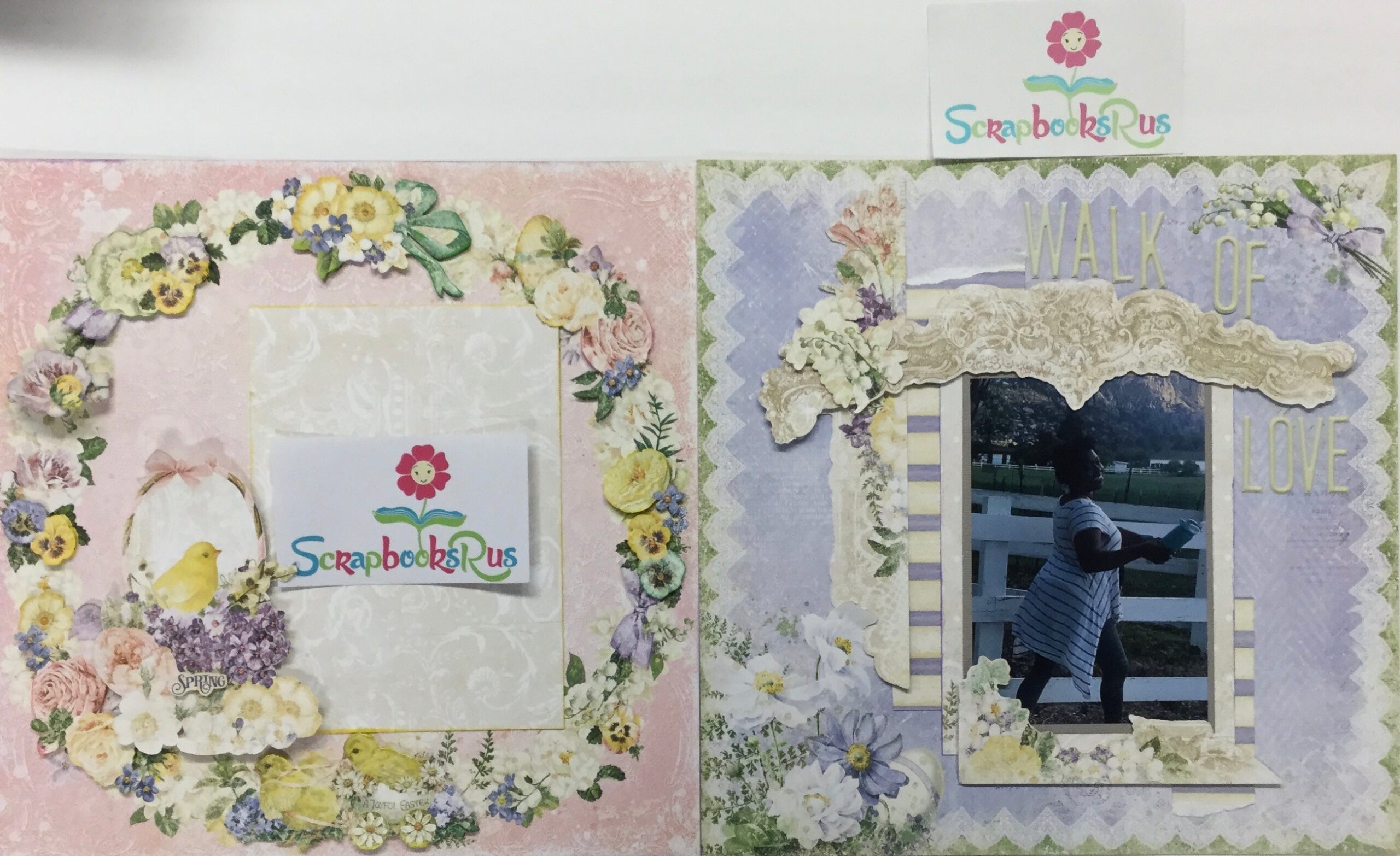 E3F9261A-EDA5-4F5C-B7FD-CBC8E07C8CFD.jpg Blue Fern Studios SPRING PARADE JOYFUL SUNRISE Double Layout Page Kits - Image 1