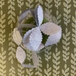 May Arts LEAF RIBBON Shaped Trim - Image 2