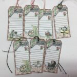 Tags & Ephemera 7pc PRECIOUS MOMENTS JOURNAL - Image 2