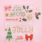 Thickers ALL IS BRIGHT Puffy Phrase And Accent Stickers 98pc - Image 4