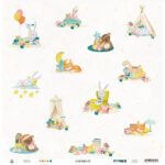 P13 GOOD NIGHT 12"X12" Designer Paper Pack 14pc Goodnight - Image 8