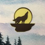WOLF Custom Scrapbook Die Cut Embellishments - Image 4