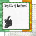 Scrapbooksrus IRELAND SIGHTS 12”X12” Scrapbook Kit - Image 4