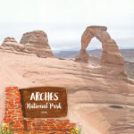ARCHES KIT Papers and Stickers Utah National Park 3pc - Image 3