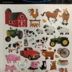Sticker King THE FARM Foil Stickers 35pc