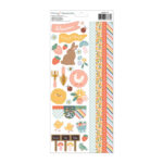 Pebbles SUNNY BLOOMS Cardstock Stickers 77pc - Image 2