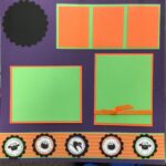Premade Page Halloween EEK YOU’RE SWEET (2) 12X12 Scrapbook @Scrapbooksrus - Image 2