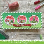 Lawn Fawn PEAS ON EARTH Holiday Clear Stamps - Image 2