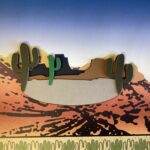 MOUNTAIN CACTUS Red Rock Mt. Charleston Grand Canyon Travel Laser Cut - Image 5