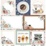 P13 COFFEE BREAK 05 12"X12" Breakfast Scrapbook Paper - Image 2