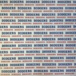 Scrapbooksrus DODGERS BASEBALL 12"X12" Scrapbook Paper Kit 12 Sheets - Image 19