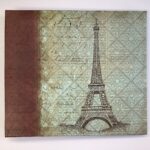 Post Bound EARTHY PARIS 6"X6" Scrapbook Memory Album