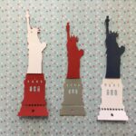 STATUE OF LIBERTY Scrapbook Die Cuts