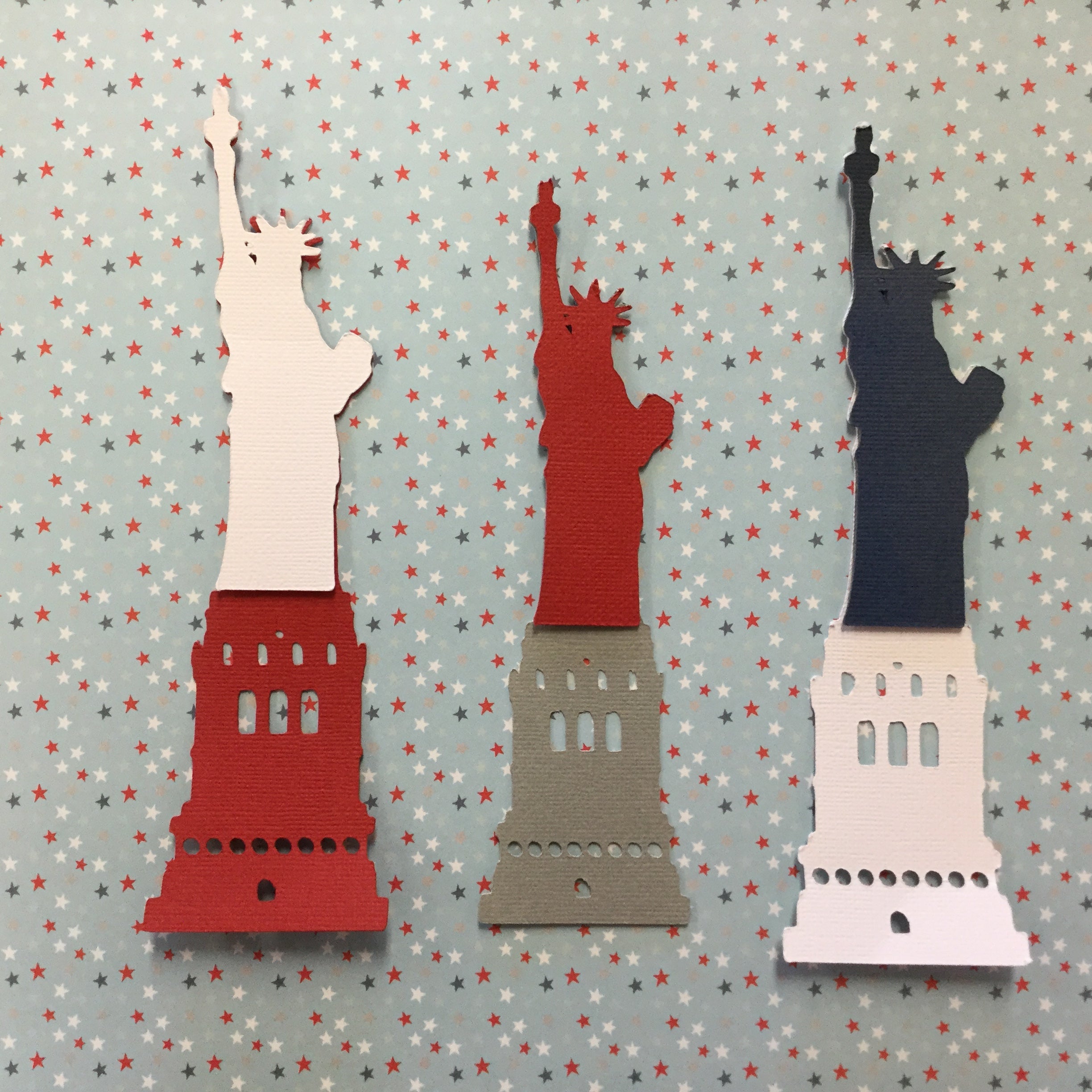 E8A840DF-905D-42A5-9B4F-32E62977E935.jpg STATUE OF LIBERTY Scrapbook Die Cuts - Image 1