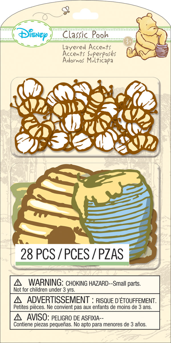 E8D396B6-D334-41AD-B14E-A2E1803E7E19.jpg Ek Success CLASSIC POOH Layered Accents 28pc - Image 1